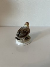 Lefton China Handpainted Snow Bird Figurine KW1637 picture