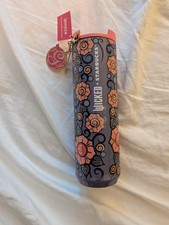 [NEW] Wicked x Starbucks Stainless Steel Vacuum Sealed Tumbler Floral 16 OZ picture