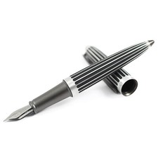 Diplomat Aero Fountain Pen Stripes Black picture