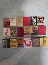 Lot Of 18 1930s, 1940s Matchbooks, Some Full Color Features picture
