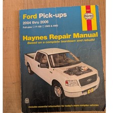 Haynes Repair Manual Ford Pick-ups F-150 2004-2006 Full-Size 2WD 4WD 36061 picture