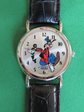 Disney Pedre Backwards Goofy Quartz Watch 1990s picture