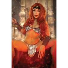 Red Sonja Empire Damned #1 Cover K Cosplay Virgin 1:10 Variant Dynamite picture