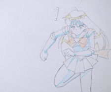 Original Sailor Moon Sailor Mars Anime Production Cel Pencil Douga picture