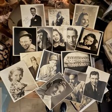 Vintage Universal Warner Brothers Actors Photos 1940S picture