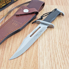 Rambo Mini Rambo III Bowie Fixed Knife 4.75