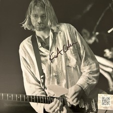 Kurt Cobain Autographed Photo picture