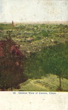 PC CHINA GUANGZHOU CANTON GENERAL VIEW VINTAGE POSTCARD (b71052) picture