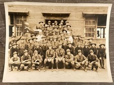 1927 US Army Company A 151st Infantry 1st Bn. Shelbyville Indiana Military Photo picture