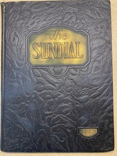 Sunset High School Yearbook Dallas Texas Sundial 1931 Oak Cliff Autographs picture