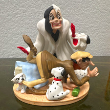 The Disney Collection 101 Dalmatians Cruella de Vil Figurine LE picture