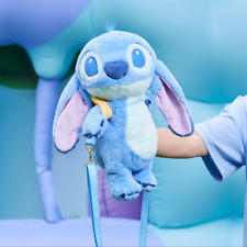Disney 2024 authentic stitch plush crossbody bag disneyland picture