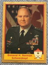 1991 Pacific Operation Desert Shield🔥GOLD Foil Promo General Norman SCHWARZKOPF picture