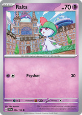 Ralts 084/198 Common SCARLET & VIOLET Pokemon Near Mint picture
