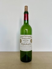 Chateau Cheval Blanc 1er Grand Cru 2000 St. Emilion Empty Bordeaux Wine Bottle picture