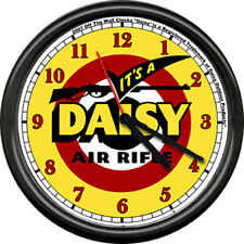 Daisy Red Ryder  Museum Air Riflle BB Gun Logo Retro Sign Licensed Wall Clock picture