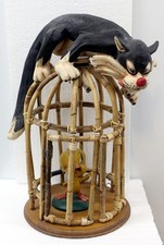 Sylvester & Tweety Looney Tunes Bird Cage Sculpture 1964 Universal Studios picture