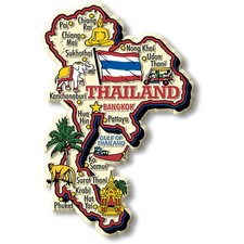 Thailand Jumbo Country Magnet by Classic Magnets picture