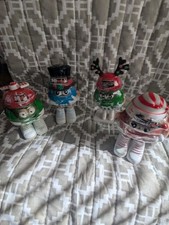M&M’s Holiday Figurine Set – Never Opened – Christmas Candy Characters – Vintage picture