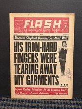 1966 Confidential Flash NewsPaper, Sheepish Shepherd/Sex Mad Wolf (VRN10/O) picture