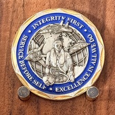 Homestead Air Reserve Base USAF Fighter Jet Military Challenge Coin  M#14 picture