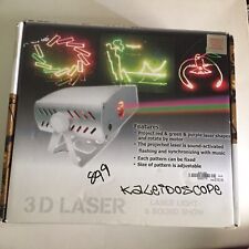 Kaleidoscope 3D Laser Projector (Red Green Purple) Spencers Gift's Party Light picture