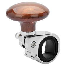 Woodgrain Steering Wheel Spinner Knob Universal Suicide Power Handle Ball for... picture
