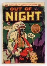 Out of the Night #8 FR/GD 1.5 RESTORED 1953 picture