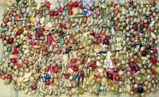 Mega Lot 600+ Vintage Soviet Glass Christmas Ornaments Mixed Shapes Wholesale US picture