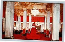 San Francisco CA, San Franciscan Hotel, Main Lobby, California Vintage Postcard picture