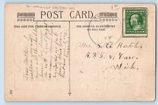 c1910's Bright Be Life's Pathway Catlin IN DPO (1861-1965) Antique Postcard picture