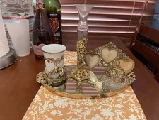 Antique Matson Ormolu Vanity Set picture