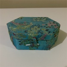 Handmade vintage Jewelry Box with Compartments picture