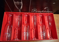 Cristal D'Arques-Durand Dampierre Champagne Flute Set of 6 w/box picture