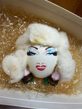 ✨Rare Mae West Estate Hand-Painted Egg Ornament Walt Disney w/ COA 1994 picture
