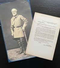 CONFEDERATE GENERAL ORDERS NO 3 ROBERT E LEE GENERAL APPOINMENT CSA picture