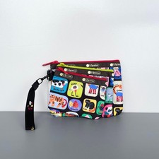 Lesportsac x Animals Wristlet Pouch Set of 3 NWT picture