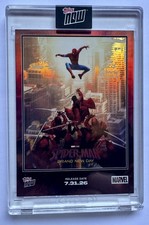 2026 Topps Now Spider-Man Brand New Day Poster SP #SMSP1 - SEALED REFRACTOR RARE picture