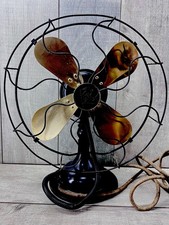 1920’s Antique Robbins Myers Brass Blade Electric Fan No. 2410 TESTED *Video* picture