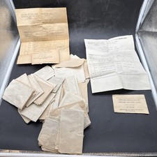 WWII French packing list Commando Paratroopers bandages lot of 60 picture