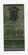 National Stock Yards - St. Louis   Matchcover    100th Anniversary picture