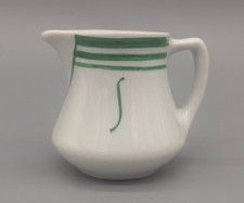 Vintage Shamrock Hotel Houston Texas Creamer Shenango China 1951 Gray Marks Wear picture