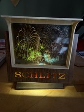 VINTAGE 1967 SCHLITZ BEER GALAXY STARBURST FIREWORKS CASH REGISTER SIGN picture