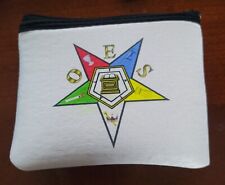 Order of Eastern Star Coin or Jewelry Bag OES Traditional Star picture