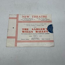 Playbill Theater Program New Theatre The Sadler's Well Ballet picture