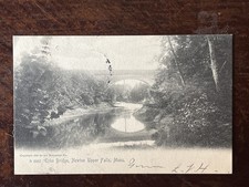 Echo Bridge Newton Upper Falls MA Middlesex Co 1905 Postcard Posted picture