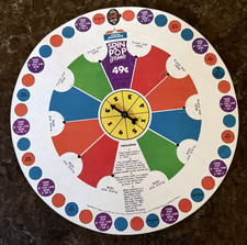 1968 Vintage Howard Johnson’s SPIN A POP Store Display Candy Lollipop Game picture
