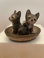 M. Takai Kittens In A Basket Figurine picture