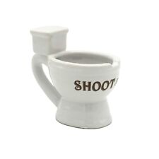 Shoot The Sh*t Ceramic Shot Glass | 4oz picture