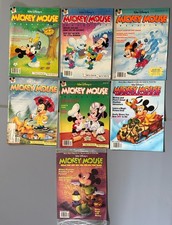 Lot 7 Vintage 1989 1990s Mickey Mouse Magazines Walt Disney Spring Summer Fall picture